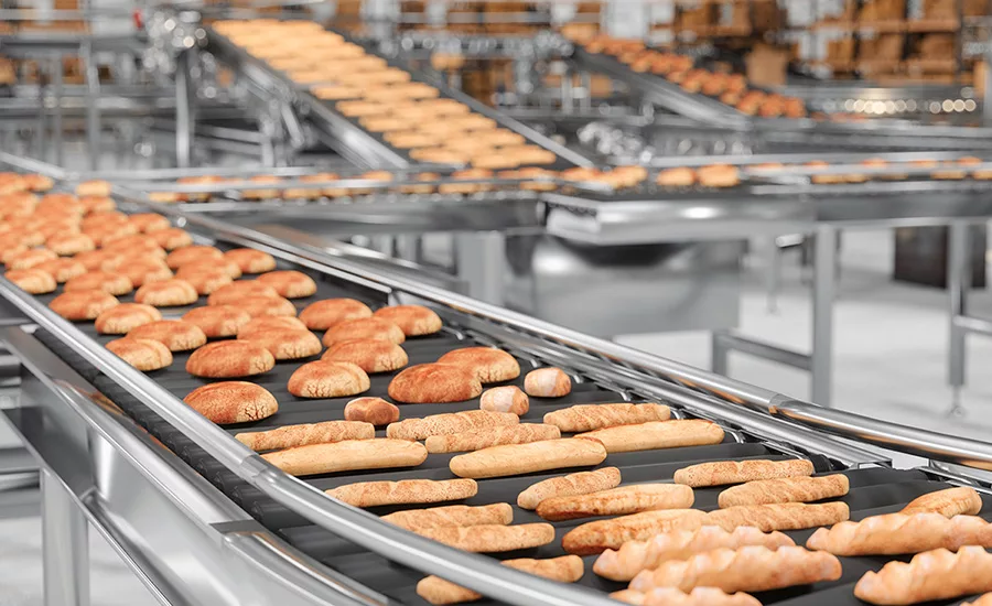 Frozen and baked food manufacturing automation systems